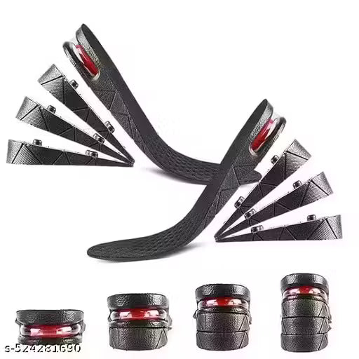 4 Layers 9 cm (3.5 Inch) Height Increasing Shoes Insoles - For Men And Women - 1 Pair | Height Increasing Insoles